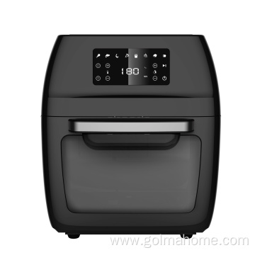 12L metal handle air fryer oven with big capacity basket, all in 1 air fryer oven